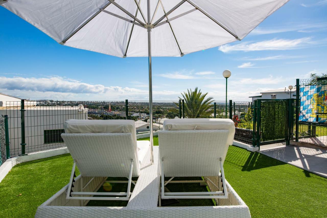 Bungalow Con Gran Terraza Con Vistas Maspalomas  Eksteriør bilde