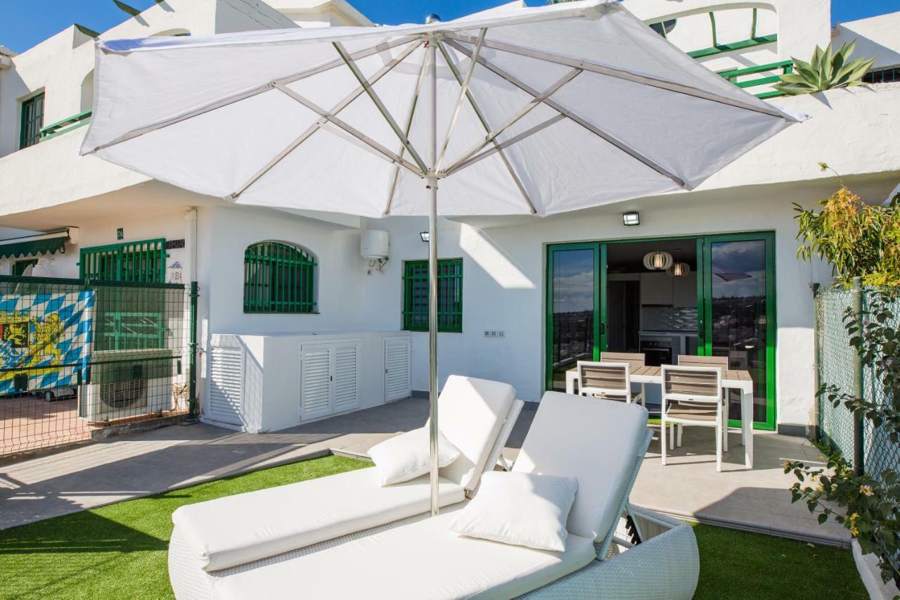 Bungalow Con Gran Terraza Con Vistas Maspalomas  Eksteriør bilde